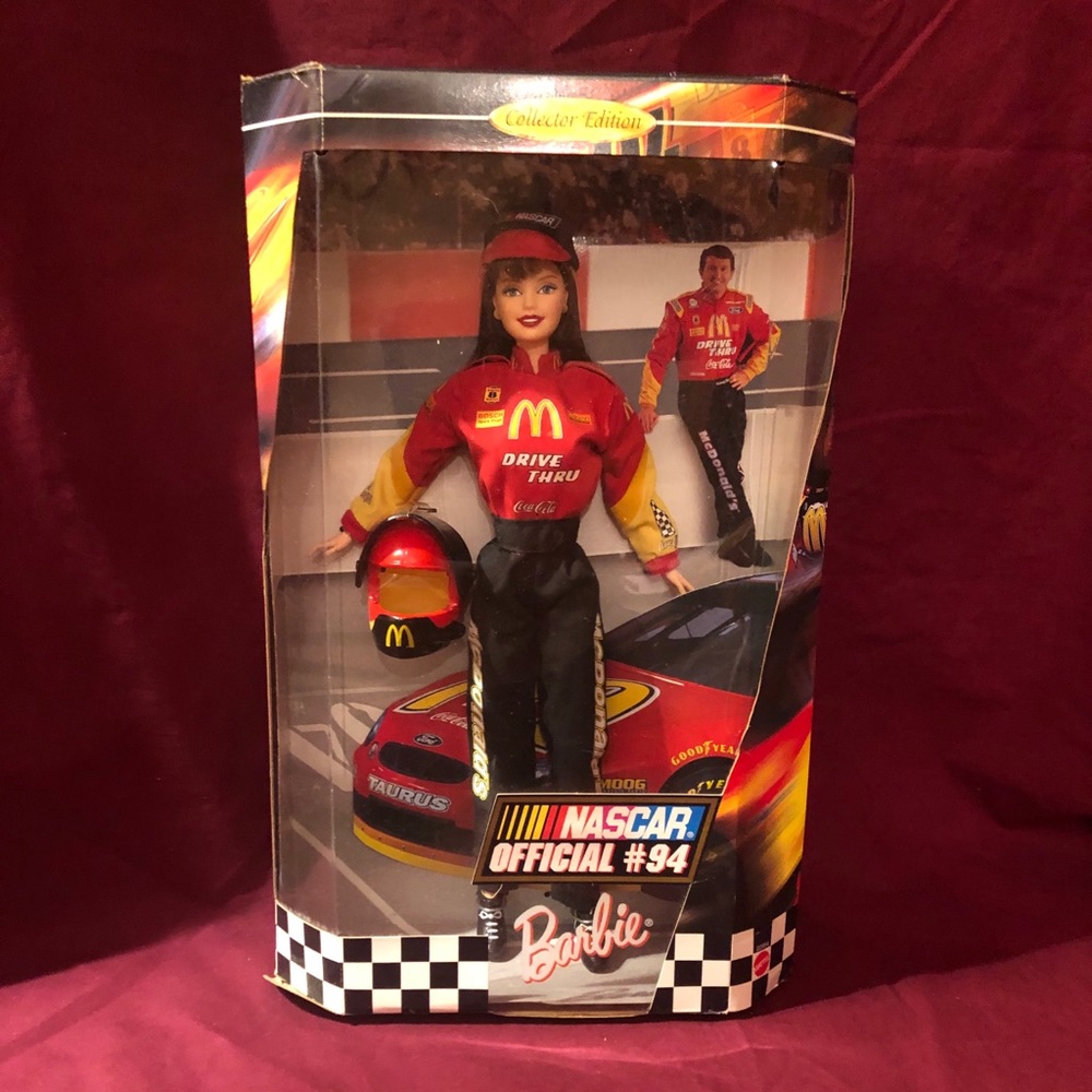 NASCAR official #94 Barbie collectors edition